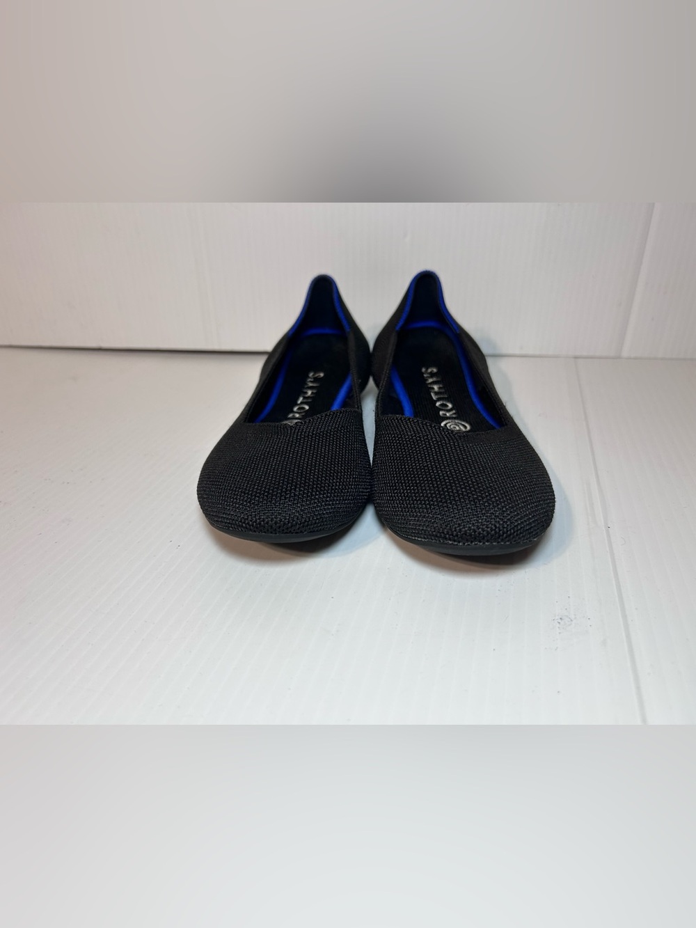 Rothy's Black slip on flat shoe women size 8 - Picture 5 of 7